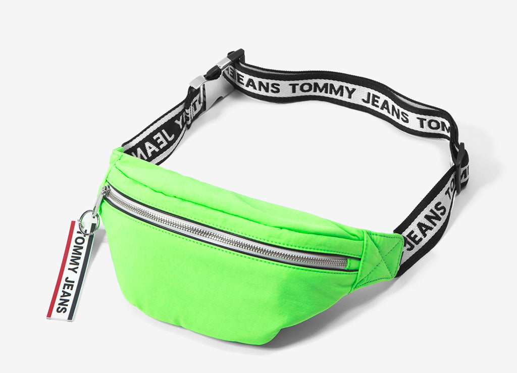 tommy jeans logo tape bumbag