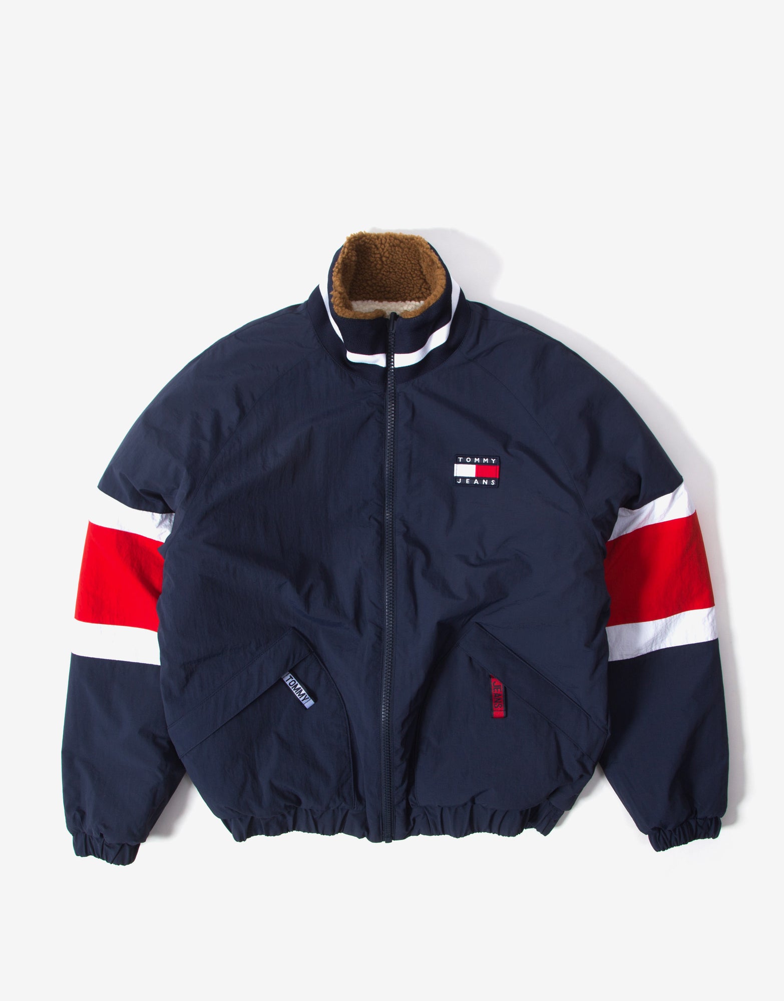 tommy jeans reversible jacket