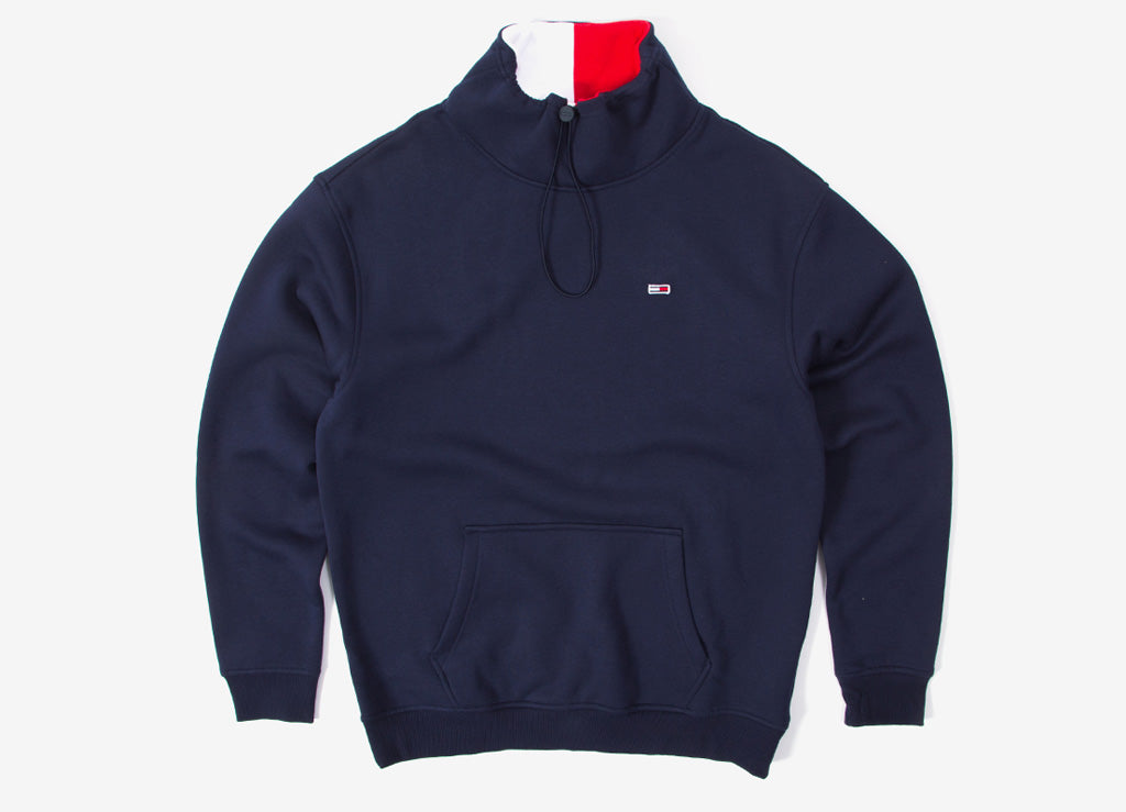 tommy mock neck