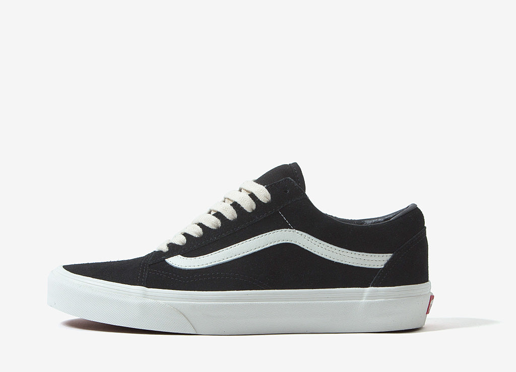 vans old skool herringbone lace black