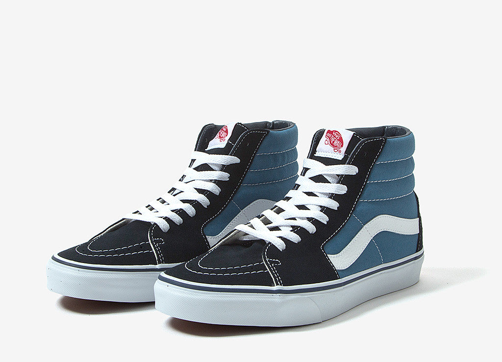 vans sk8 hi navy