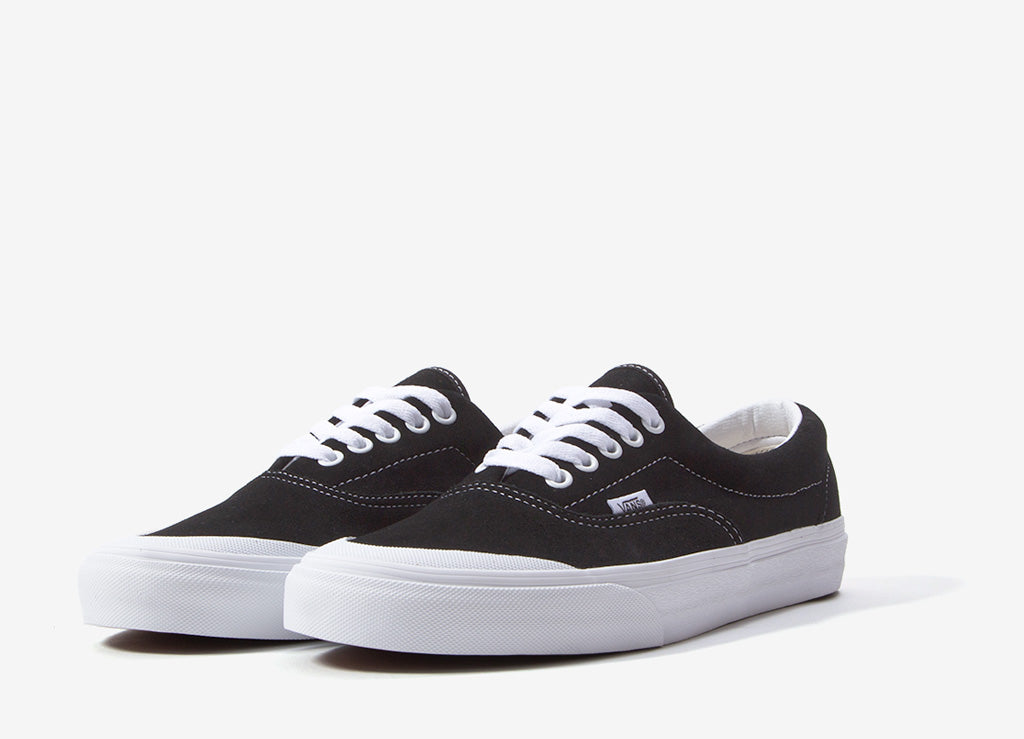 vans era black true white