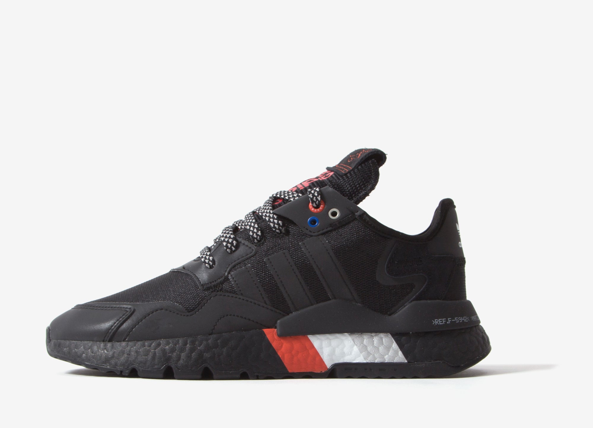 black adidas nite jogger