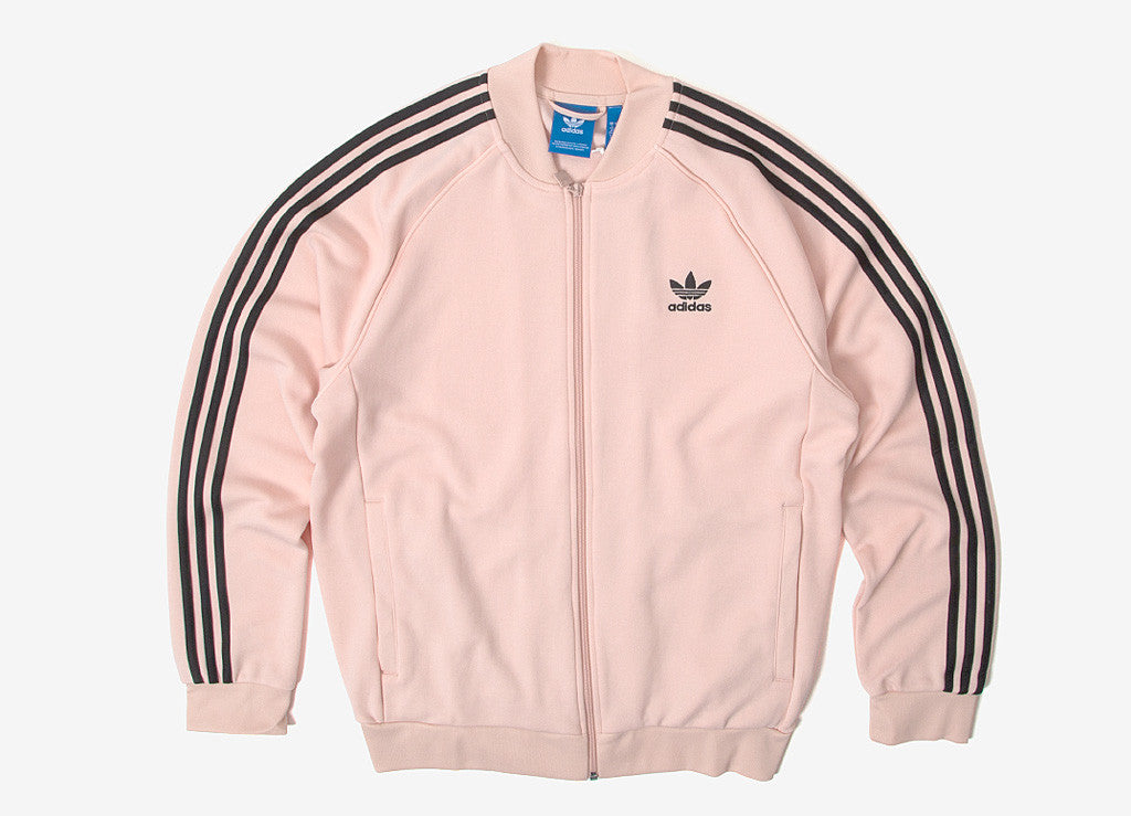 black and pink adidas track jacket