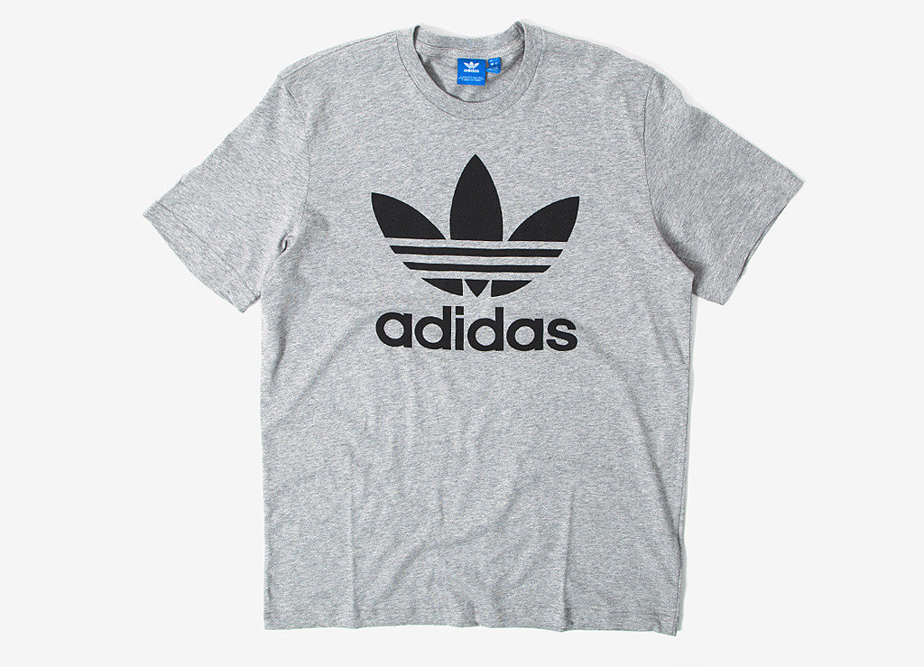 white and grey adidas t shirt