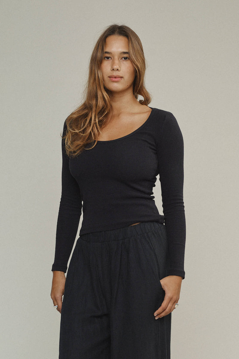 Paseo Long Sleeve Tee | Jungmaven Hemp Clothing & Accessories / Color: