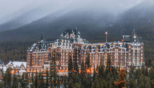 Fairmont Banff Springs Hotel 4 Aces Taxi Guide To Canmore Banff National Park
