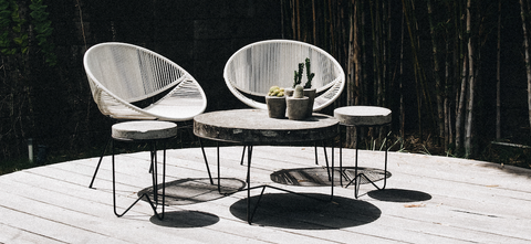 minimalist garden furniture