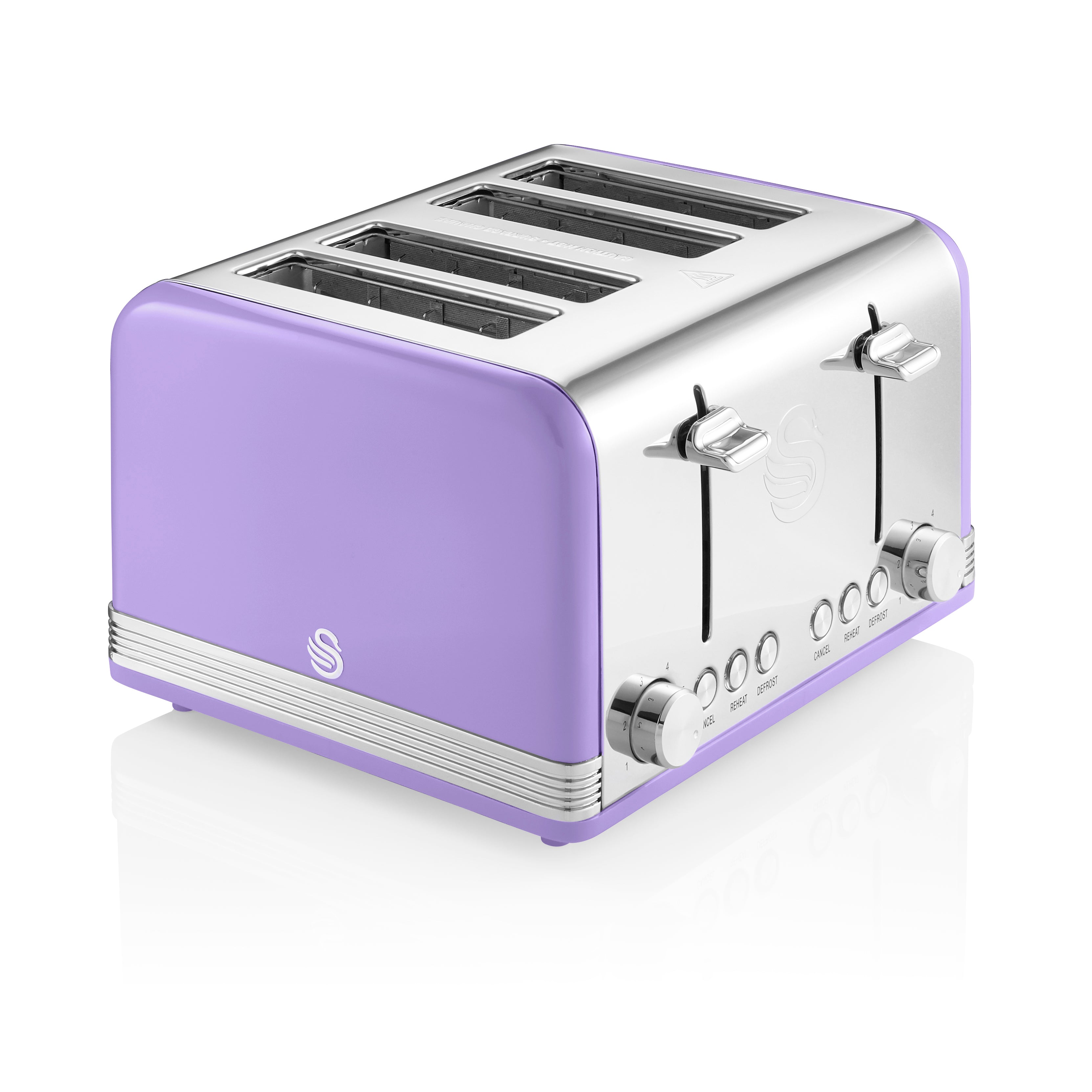 4 Slice Retro Toaster