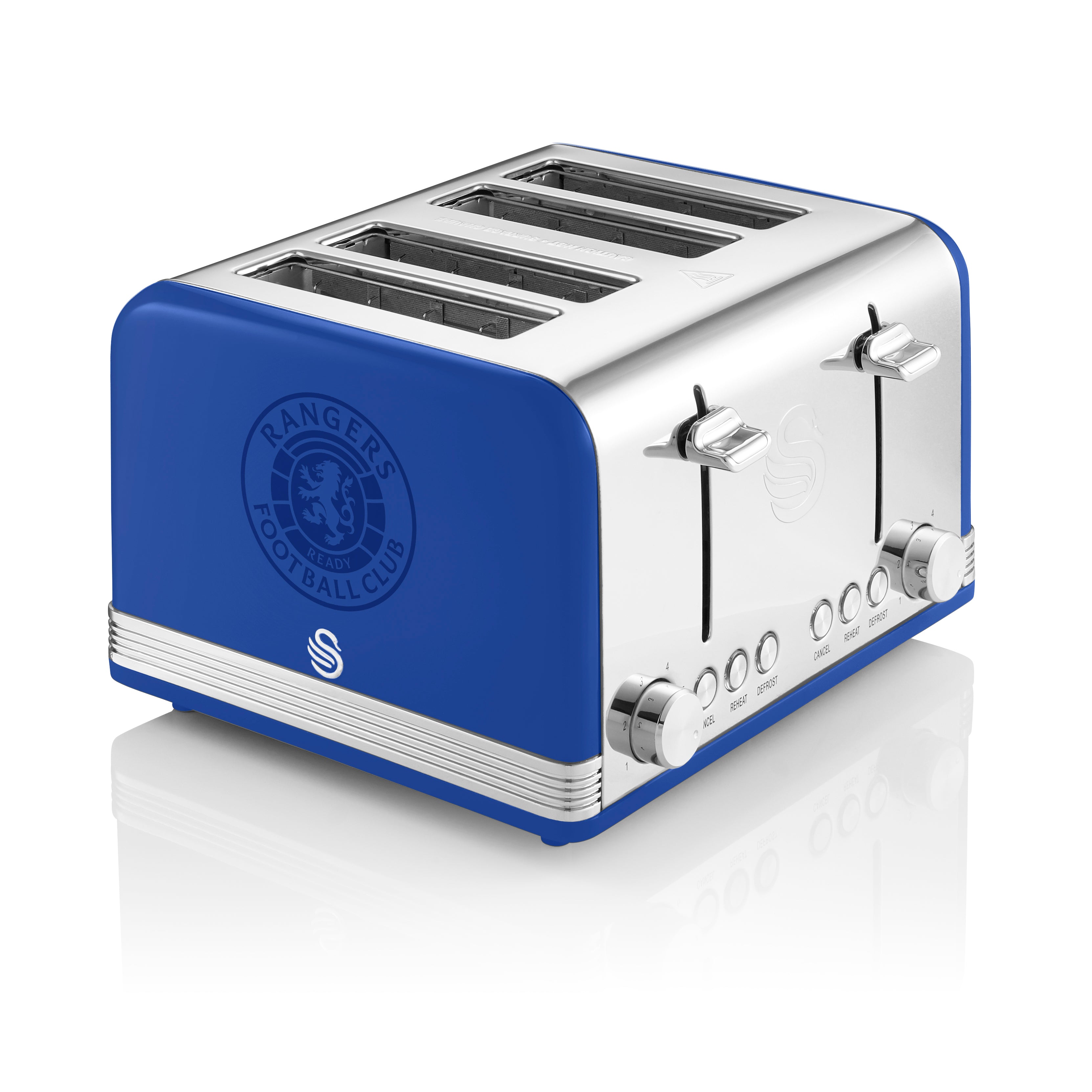 Swan Rangers 4 Slice Retro Toaster