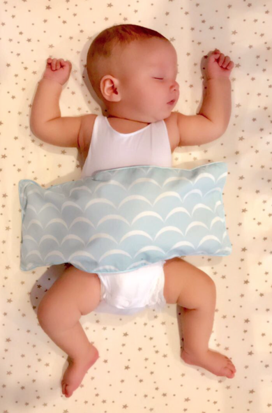 beansprout husk pillow for baby
