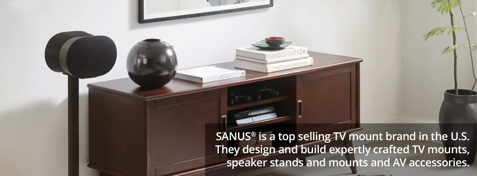 SANUS® is a top selling TV mount brand in the U.S. They design and build expertly crafted TV mounts, speaker stands and mounts and AV accessories.