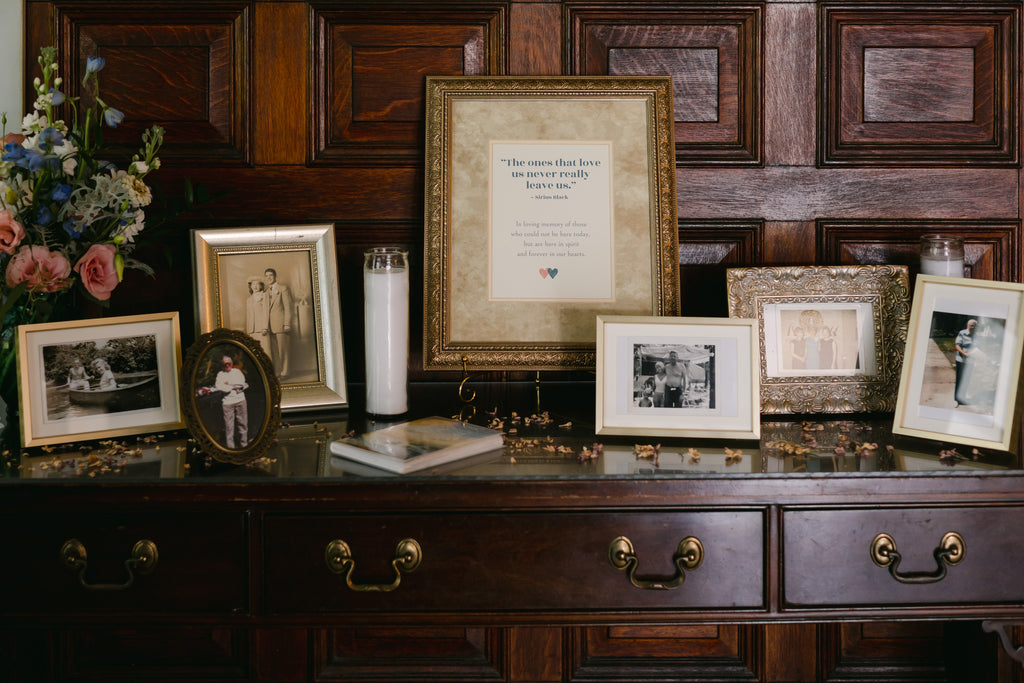 Ancestor Altar at Our Wedding