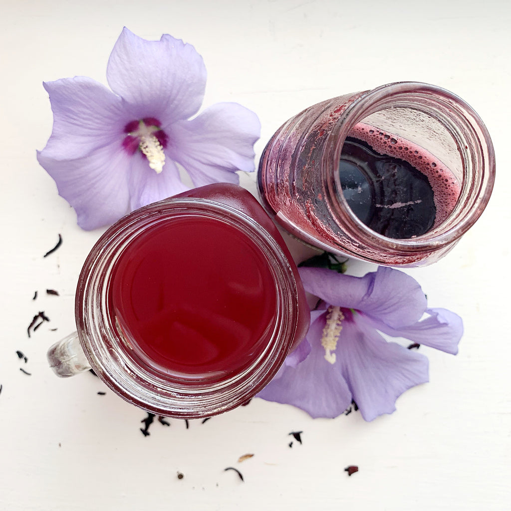 Hibiscus Honey Syrup Recipe ~ florapothecarie