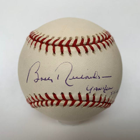 Derek Jeter Signed Mr. November Inscribed Baseball