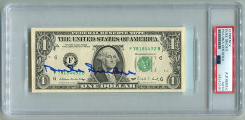 Orlando Cepeda Signed $1 Dollar Bill Autograph. Auto PSA – Brigandi Coins &  Collectibles