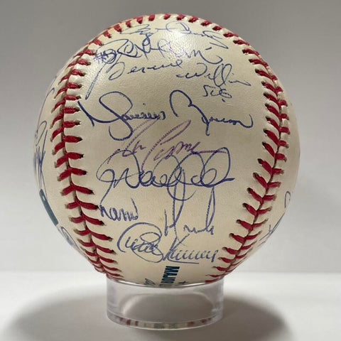 500 Home Run Club OAL Baseball Signed by (15) with Ted Williams