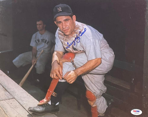 Yogi Berra Signed 4x6 Photograph, George Brace Image. Auto – Brigandi Coins  & Collectibles