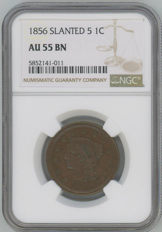 1851 Braided Hair Half Cent