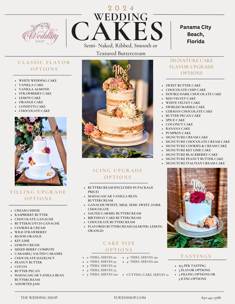 panama city wedding cake baker