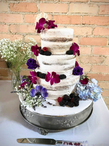 semi naked wedding cake fatty patty