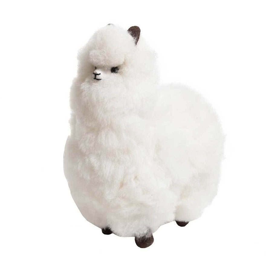 alpaca plush real fur