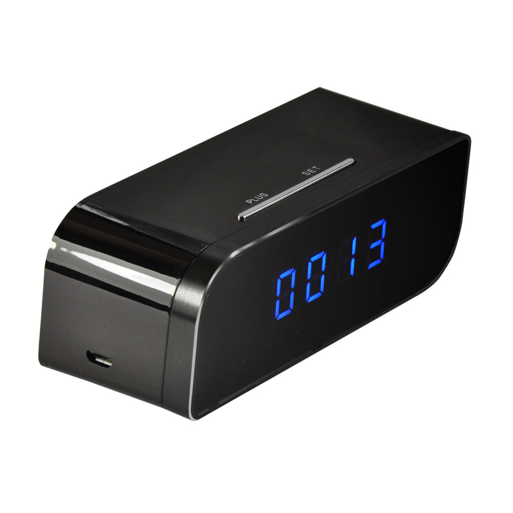 Ipm 720p Battery Powered Desk Clock With Wifi Hidden Camera