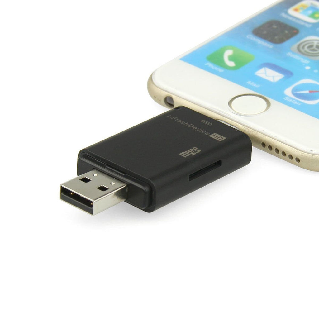 Ipm Usb I Flash Device Sd Card Reader With 8 Pin Port For Iphone Theipmstore Com