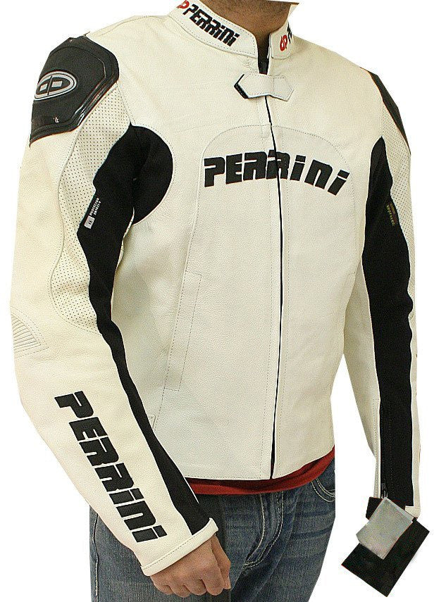 Download Motorcycle Racing Leather Jacket GP Armor Tornado Ce ...