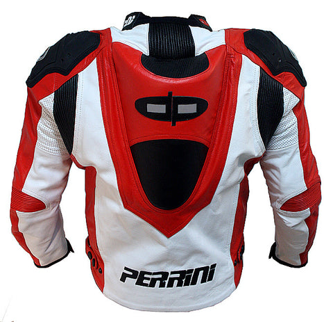 Download Motorcycle Racing Leather Jacket GP Armor Tornado Ce ...