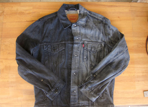 levi's waxed jacket