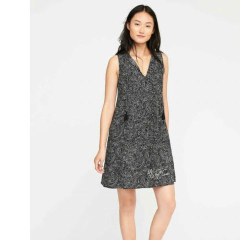 old navy pintuck swing dress