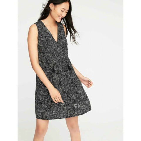 old navy pintuck swing dress