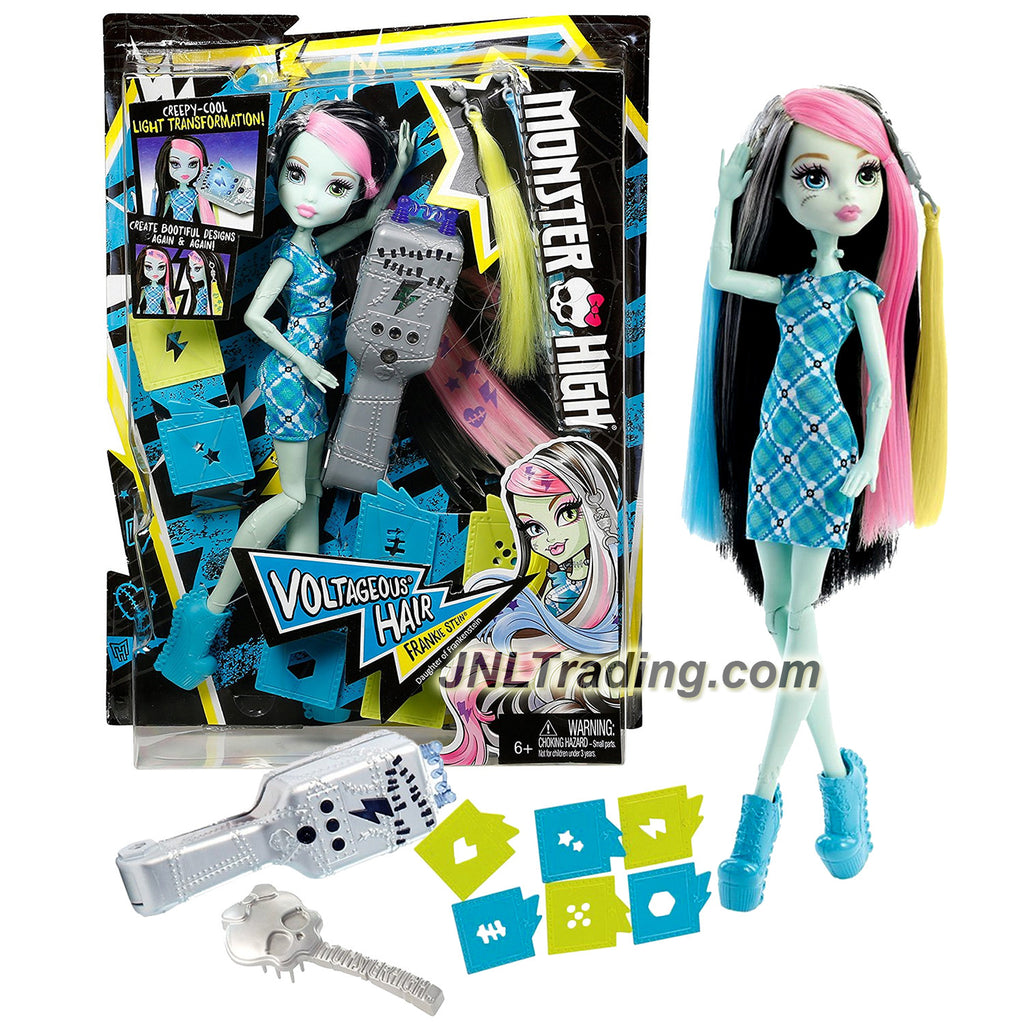 monster high voltageous hair frankie stein doll