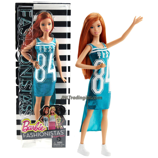 Year 2015 Barbie Fashionistas Series 12 Inch Doll #16 - Caucasian Mode ...