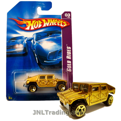 hot wheels gold hummer