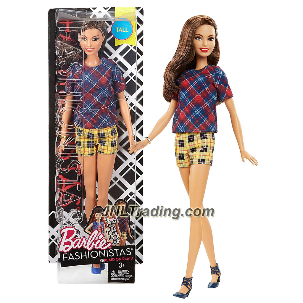 Mattel Year 2016 Barbie Fashionistas 12 Inch Doll Hispanic Tall Dvx Jnl Trading 3987