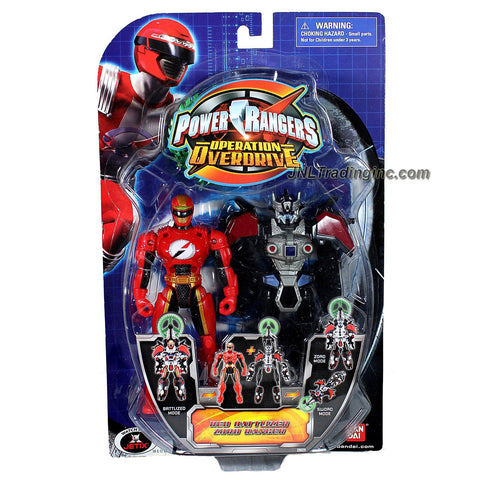 power rangers lost galaxy red ranger battlizer