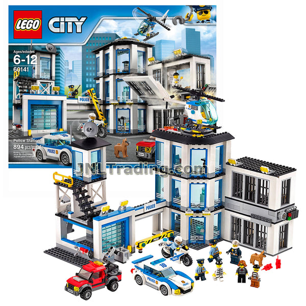 herfst Afwijking Gelach Lego Year 2017 City Series Set 60141 - POLICE STATION with Helicopter, –  JNL Trading