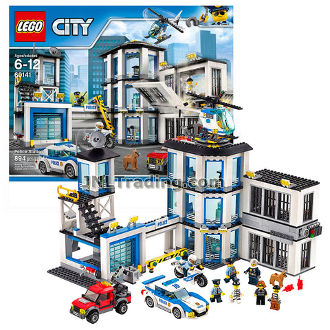 Lego Year 2017 City Series Set - POLICE STATION with Helicopter, – JNL Trading