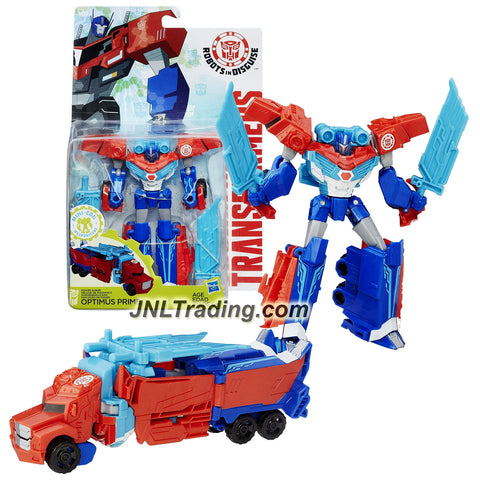 transformers robots in disguise optimus prime truck