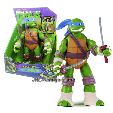 teenage mutant ninja turtles battle shell leonardo