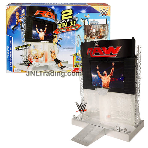 wwe electronic ultimate entrance stage playset