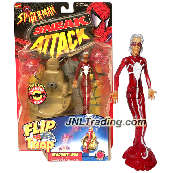 Toy Biz Year 1998 Marvel Comics Spider-Man Sneak Attack Flip 'N Trap 6 –  JNL Trading