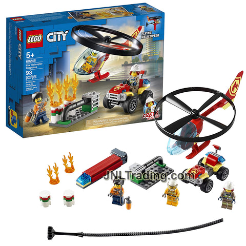 2020 Lego City Series Set #60248 - FIRE HELICOPTER with – JNL Trading