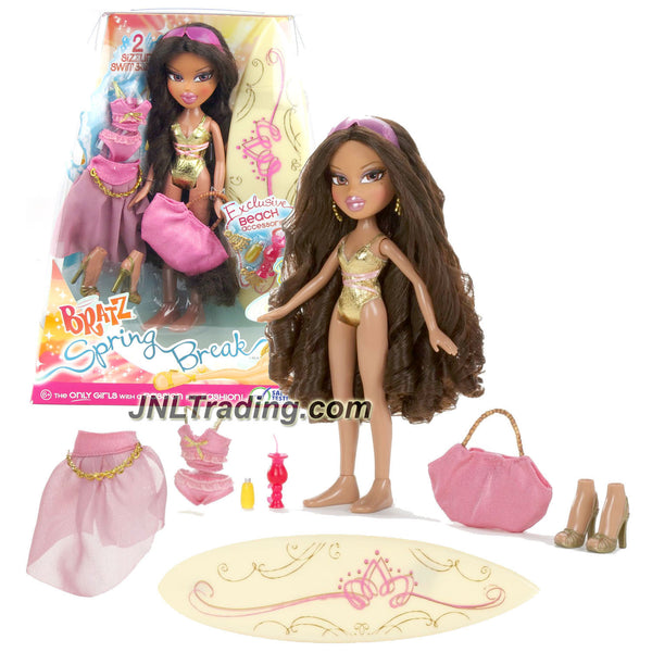 MGA Entertainment Bratz Spring Break Series 10 Inch Doll Set - YASMIN ...