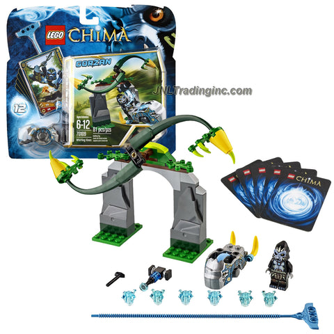 Year 2013 Lego Legends Chima 70109 - WHIRLING VINES with Jungle – JNL Trading
