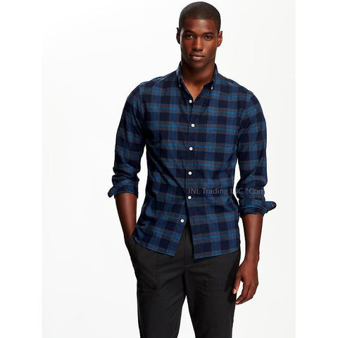 old navy men's button down long sleeve