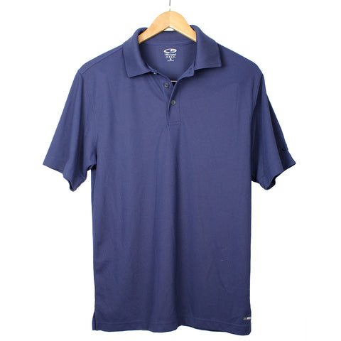 Duo Dry Golf Polo Shirt Navy Size S 