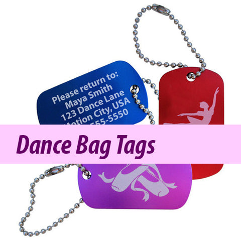 Nutcracker Dance Bag Tags